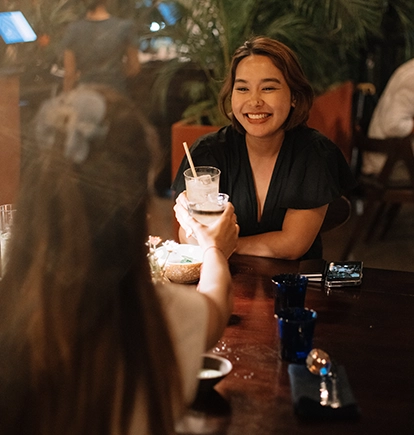 Two women are having fun in Nautilus